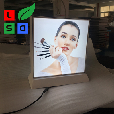 Le côté 2835SMD de double de lsd a mené le cadre de tableau de bureau de caisson lumineux de longue vie